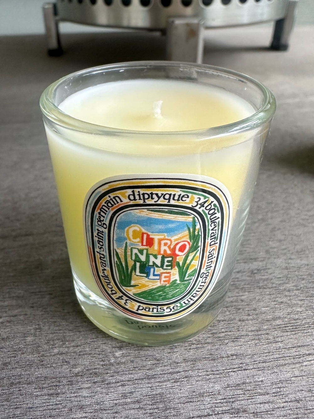 BNIB Mini Diptyque Citronella Candle 1.23oz - Picture 2 of 5
